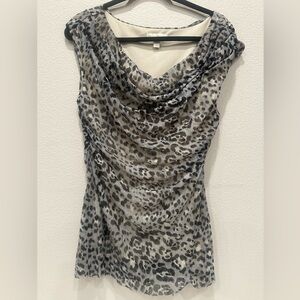 Weston Lace Cheetah Tank
